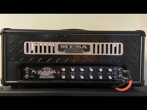 Mesa Badlander with 6L6’s - Original Guitar Riffs