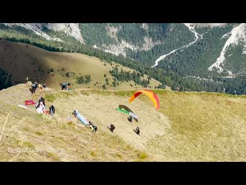 Rotors & Dust devils on the Col Rodella Dolomites Italy at Fassa Sky Expo | Paragliding Gone Wrong