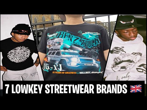 7 UPCOMING STREETWEAR BRANDS | 2022 UK EDITION 🇬🇧