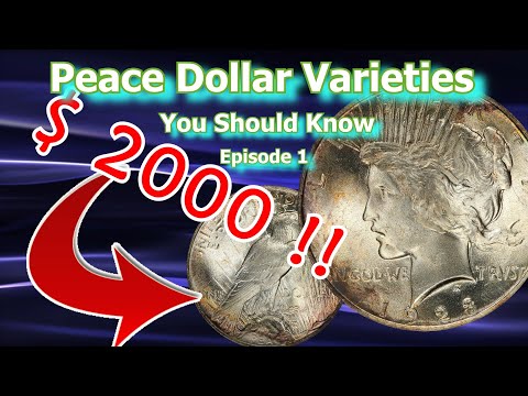 Peace Dollar Varieties You Should Know Ep.1 - 1923