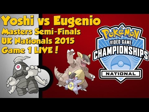 UK VGC Nationals Yoshi vs Eugenio Masters Semi-Finals Game 1 (Pokemon VGC 2015)