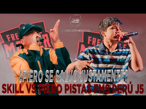 ¿Piero se salvó justamente? | Skill vs Piero Pistas Fms Perú J5 Votación