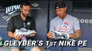 Gleyber Torres, Yankees 2B, Cleats Designed with Kobe Bryant's Materials