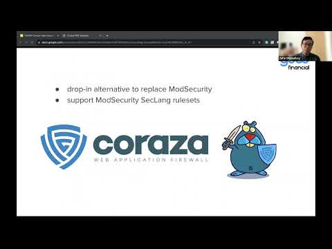 OWASP Coraza: Open Source WAF for Cloud Native Service Mesh - Zufar Dhiyaulhaq