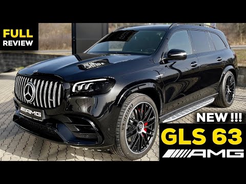 2021 MERCEDES AMG GLS 63 SUV NEW Full In-Depth Review BRUTAL Sound Exterior Interior 4MATIC+