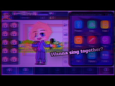 GACHA CLUB CREEPY SENPAI GLITCH!! - YouTube