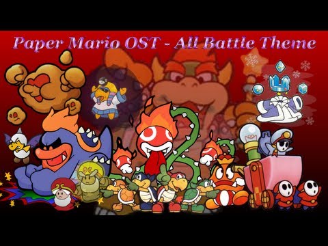 Paper Mario (N64) OST - All Battle Theme's