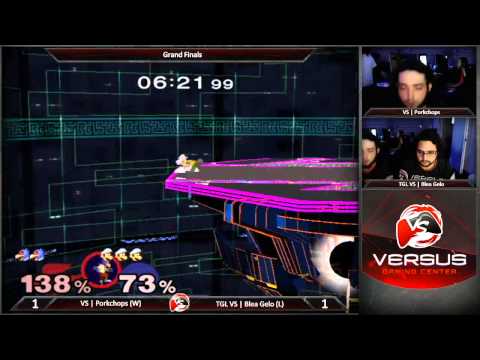 06/04/15 Versus Weekly Melee - Grand Finals - VS|Porkchops (Falco) vs VS|BleaGelo (Luigi)