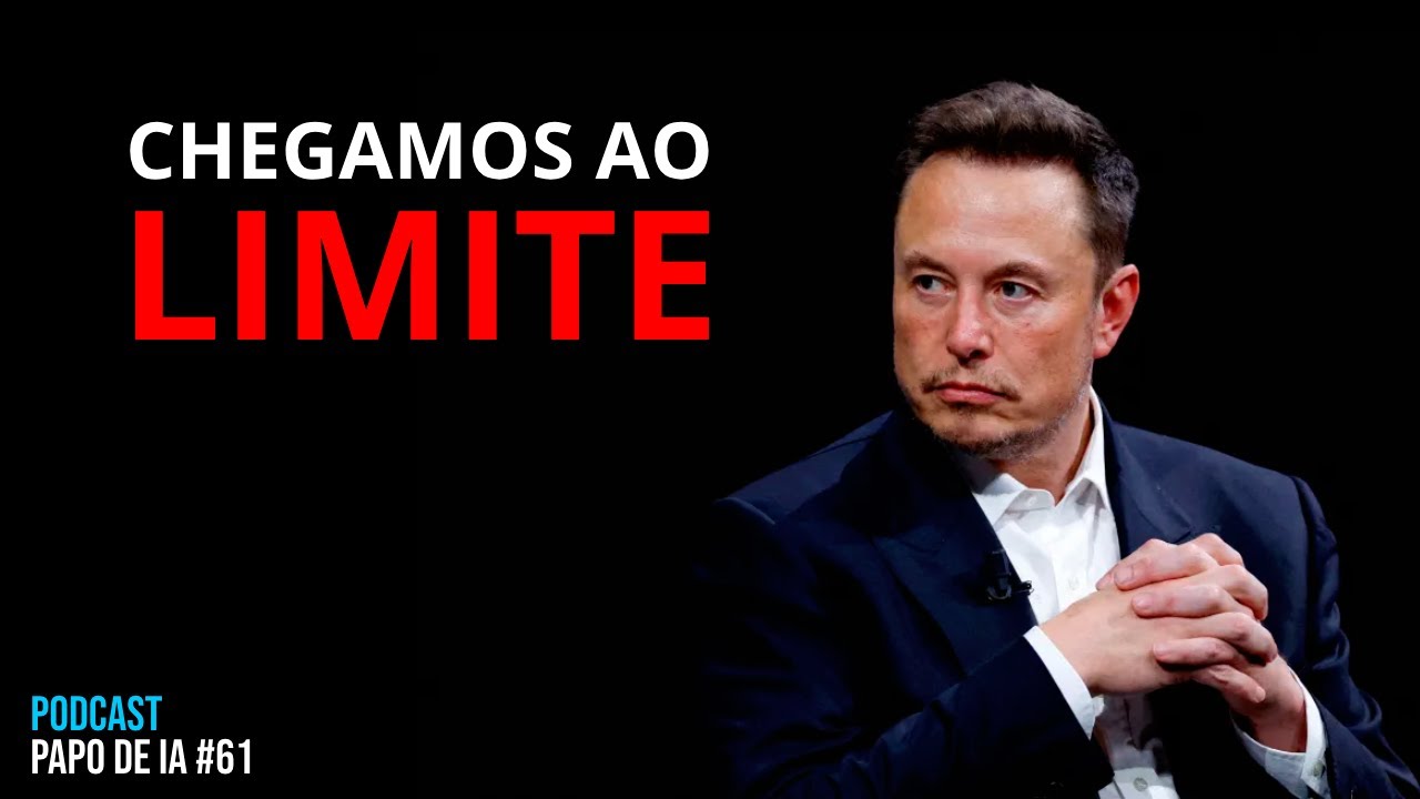 Elon Musk declara que ACABARAM os dados humanos para treinar novas IAs | Podcast Papo de IA #61