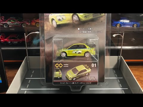 Tomica Unlimited Fast and Furious Brian’s Mitsubishi Lancer Evolution VII Unboxing and Review