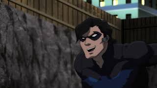 Nightwing Sex Talks Starfire While Fighting BlOCKBUSTER! Nightwing Sex Talks Starfire While Fighting BlOCKBUSTER!