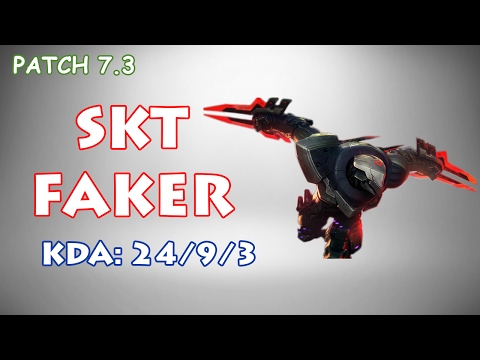 SKT Faker Zed vs Ryze MVP Ian - Korean Challenger match