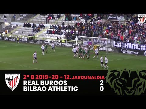 Imagen de portada del video ⚽️ J12. 2ªDiv. B I Burgos CF 2 – 0 Bilbao Athletic I Laburpena