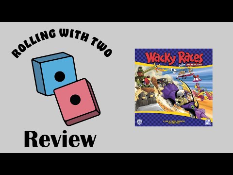 Rolling With Reviews: Wacky Races: The Board Game: Deluxe Edition