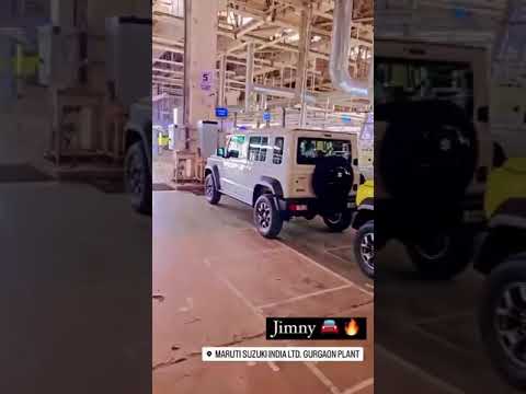 Thumbnail for Maruti Suzuki Jimny Factory Tour 😍 #shorts #marutisuzukijimny by Maruti Suzuki