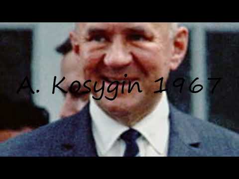 How to pronounce A. Kosygin 1967 in English?