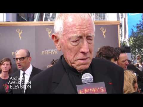 Max von Sydow on catching up on "Game of Thrones" - 2016 Creative Arts Emmys