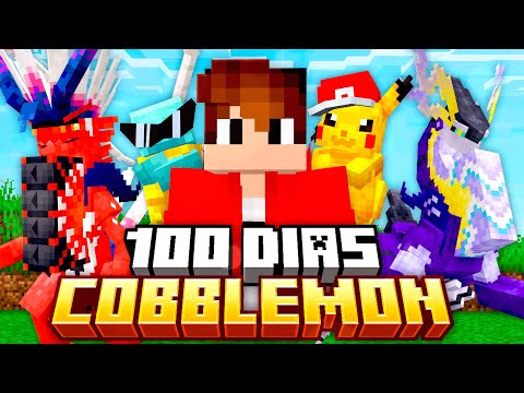 SOBREVIVI 100 DIAS NO MINECRAFT COBBLEMON