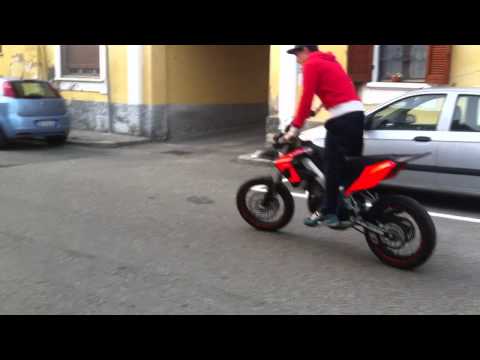 Derbi Drd Pro. Prima accensione con VHST 24 e double layer