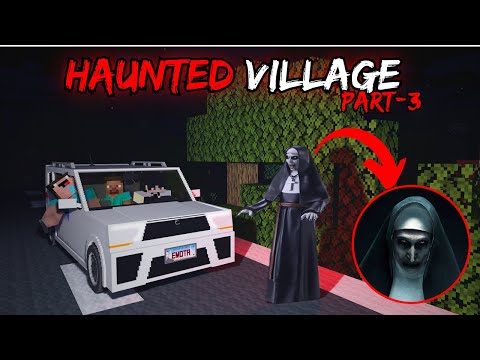 Minecraft Haunted Village Part 3 😈 Terrifying Christmas Story
