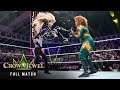 FULL MATCH Liv Morgan Vs Nia Jax Women S Crown Jewel Championship Match Crown Jewel 2024