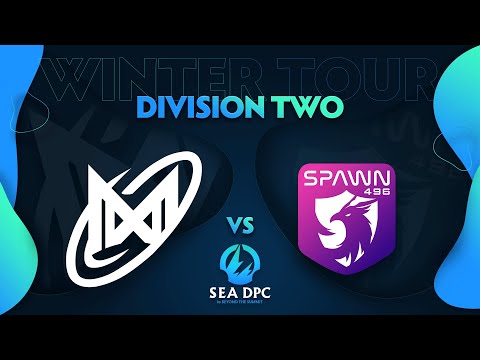 Nigma Galaxy SEA vs Spawn.496 Game 2 - DPC SEA Div 2: Winter Tour 2021/2022 w/ Ares & Danog