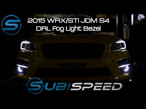 Subispeed - 2015+ WRX/STI JDM S4 Fog Light Bezel Install