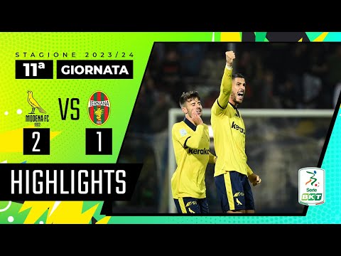 FC Modena 2-1 Ternana Calcio Terni :: Resumos :: Vídeos 