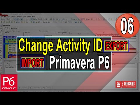 Save print Settings using Import and Export Primavera P6 layout Files Plf Solutions Tricks