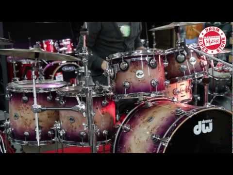 DW Collectors Kit - Mapa Burl, Purple Burst