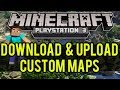 Minecraft PS3/PS4 - How To Download & Upload ...