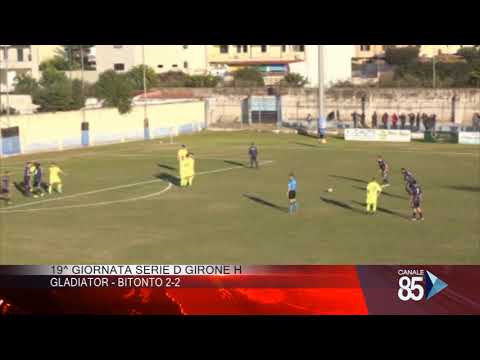 12 Gennaio 2020   19^ Giornata Serie D Girone H   Gladiator   Bitonto 2 2