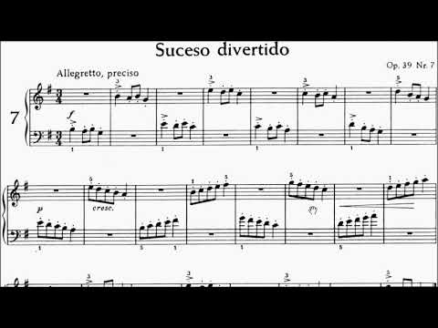 Con Brio Exam (CBE) Preliminary Kabalevsky Op.39 No.7 Funny Event Sheet Music