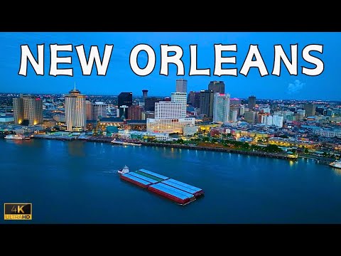 New Orleans, Louisiana 4K UHD | Drone Footage