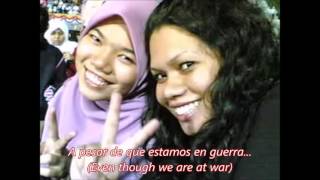 Bette Midler  From a Distance (Xmas Version) English/Spanish Lyrics