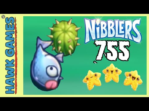 Fruit Nibblers Level 755 - 3 Stars Walkthrough, No Boosters