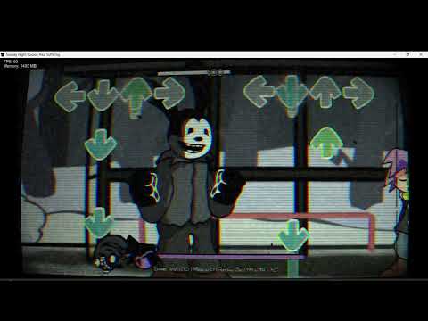 FNF Sunday Night Suicide Real Suffering V1: Lucky