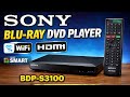 Sony Blu Ray DVD Player REMOTE Works Great WiFi Smart HDMI BDP S3100