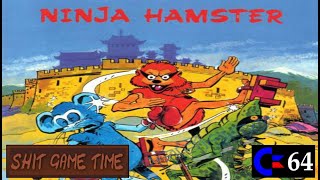 SHIT GAME TIME: NINJA HAMSTER (C64 - Contains Swearing!)