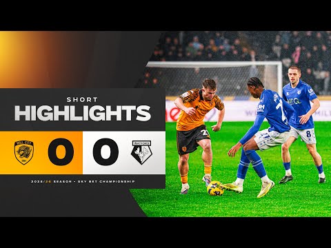 Hull City 0:0 Watford | Kurze Spielzusammenfassung | Sky Bet Championship