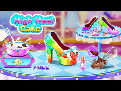 Fashion Shoe Comfy Cakes –High Heel Baking Salon Video
