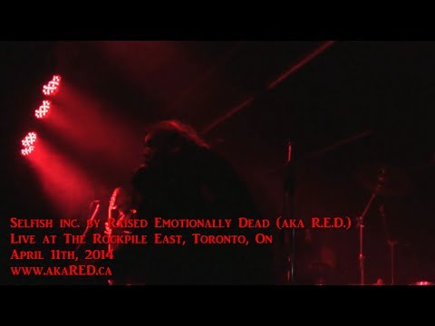 Selfish Inc. by Raised Emotionally Dead (aka R.E.D.) live at the Rockpile East -- 11/04/2014