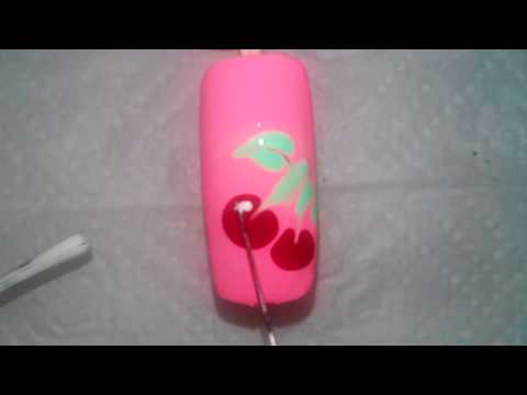 Маникюр рисунки на ногтях для новичков №11