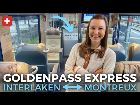 GoldenPass Express Prestige Class, Belle Epoque & VIP | Interlaken–Montreux | Swiss Panoramic Train
