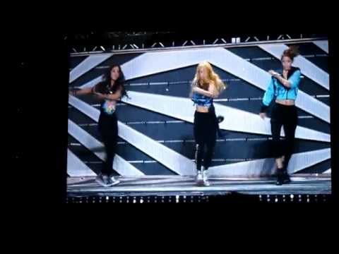 120922 FANCAM Hyoyeon Yuri Yoona Dance Battle at SM TOWN Jakarta