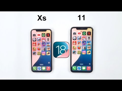 iOS 18 Speed Test - iPhone XS vs iPhone 11 Comparison