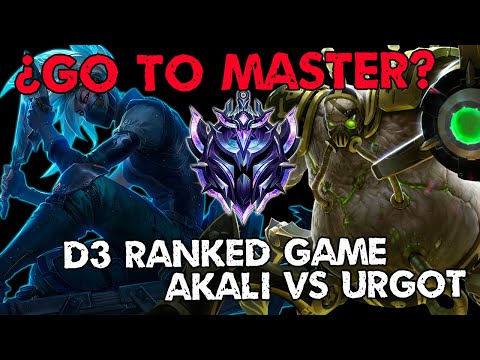 Akali vs Urgot - ASI se gana en 15 minutos
