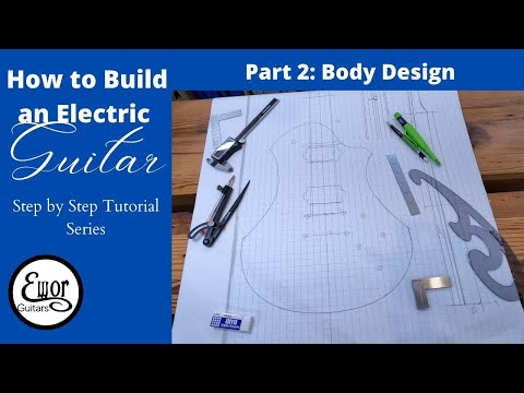 How to build an electric guitar episode 2: Body Design