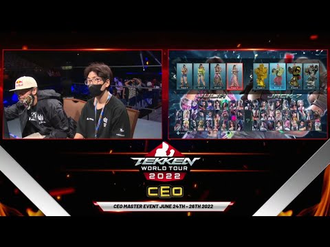 CEO 2022 Tekken 7 TOP 8 - DONUTS USG RANGCHU vs RB ANAKIN