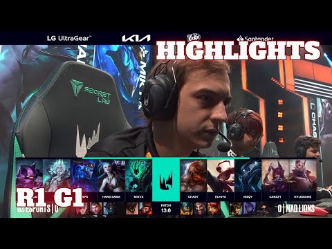 G2 vs MAD - Game 1 Highlights | Round 1 LEC Spring 2023 Playoffs | G2 Esports vs Mad Lions G1